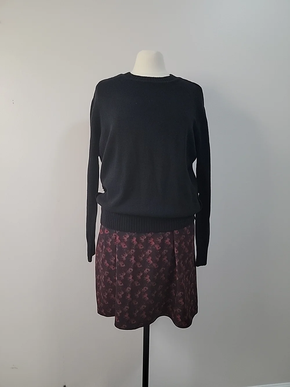 Coach black knit
